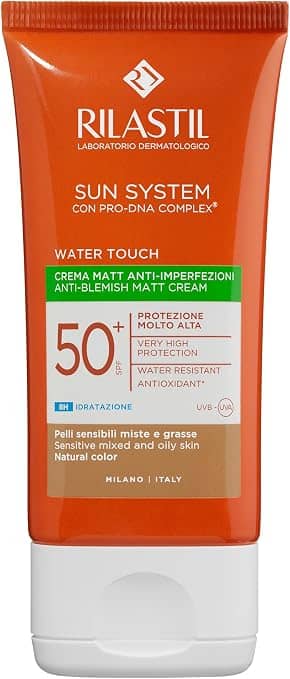 Rilastil Sun System Water Touch Matt Fluido Solare Viso Colorato